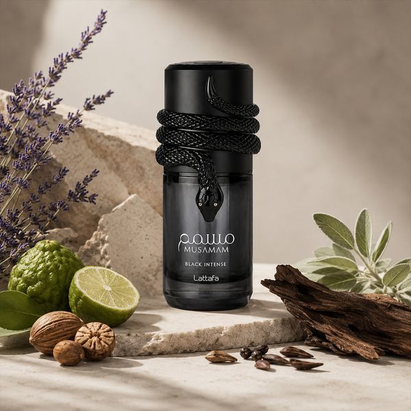 Lattafa Musamam Black Intense 5 мл парфумована вода для чоловіків