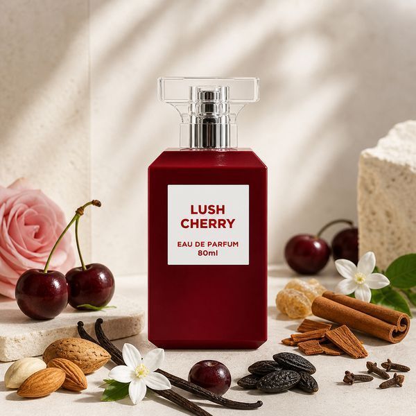 Fragrance World Lush Cherry 80 мл парфумована вода для жінок E017 фото