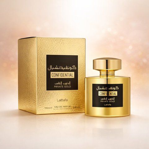 Lattafa Confidential Private Gold 100 мл парфумована вода унісекс E296 фото