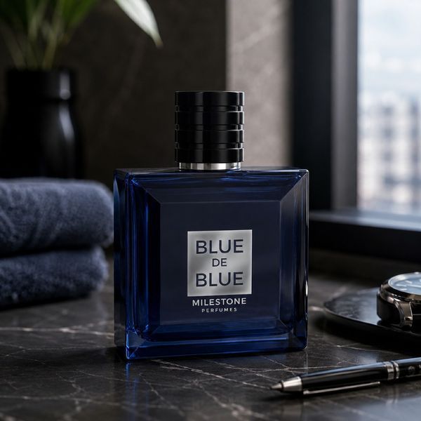 Milestone Blue De Blue 100 мл парфумована вода для чоловіків E135 фото