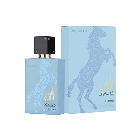 Lattafa Lail Maleki Moroccan Blue чоловіча парфумована вода, 100 мл E400 фото