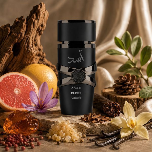 Lattafa Asad Elixir 5 мл чоловіча парфумована вода E429-5 фото