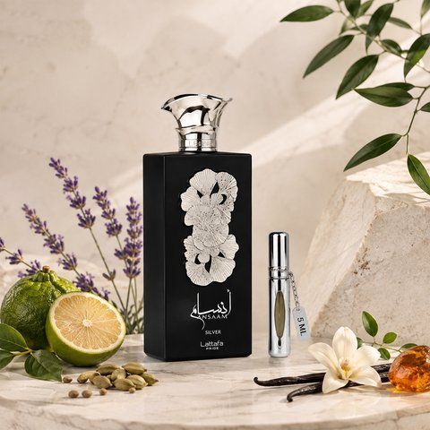 Lattafa Ansaam Silver 5 мл парфумована вода для чоловіків